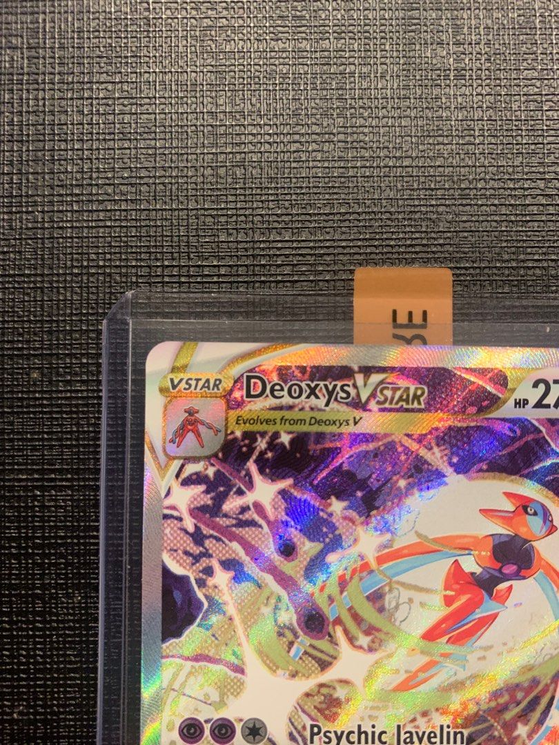 Deoxys VSTAR GG46/GG70 - Crown Zenith - Pokemon Alternate Art Card In Hand  NM