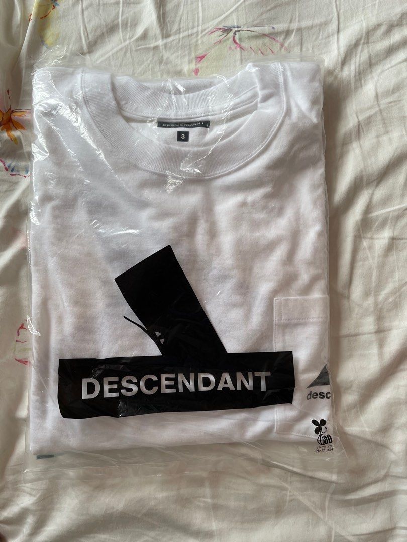 Descendant 22 FW cetus crop LS tee, 男裝, 上身及套裝, T-shirt