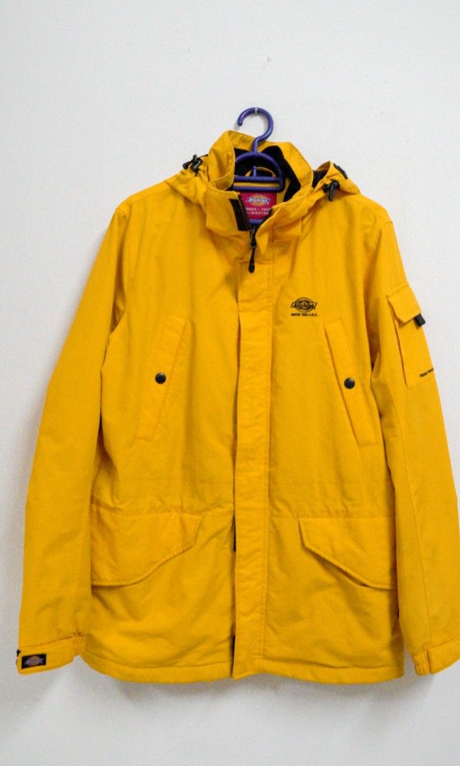 Dickies Jacket Yellow size S Medium Men s Fashion Coats Jackets