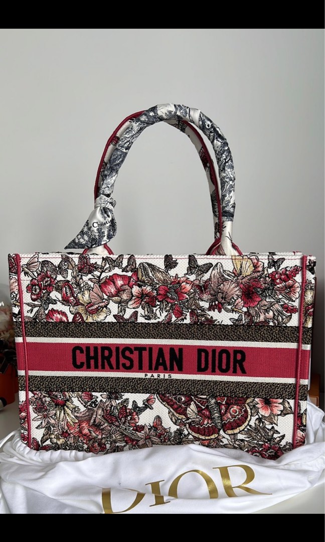 Dior Medium Book Tote Bag Luxury Bags Wallets on Carousell
