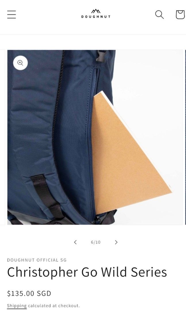 Christopher Go Wild Series Backpack – Doughnut Backpack
