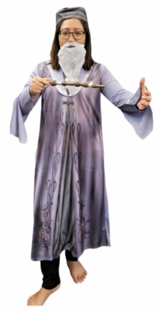 Dumbledore Costume For Kids Singapore Birthday Party Celebration Girl