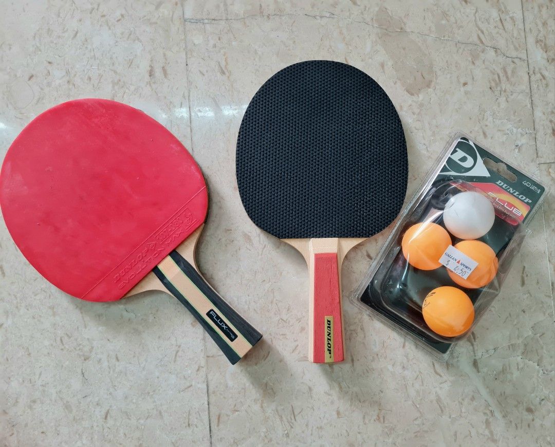 Dunlop Table Tennis Bats, Sports Equipment, Sports & Games, Racket