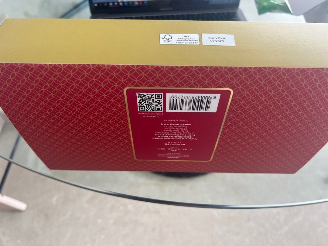 Eu Yan Sang Abalone Gift set premium braised Japanese golden abalone