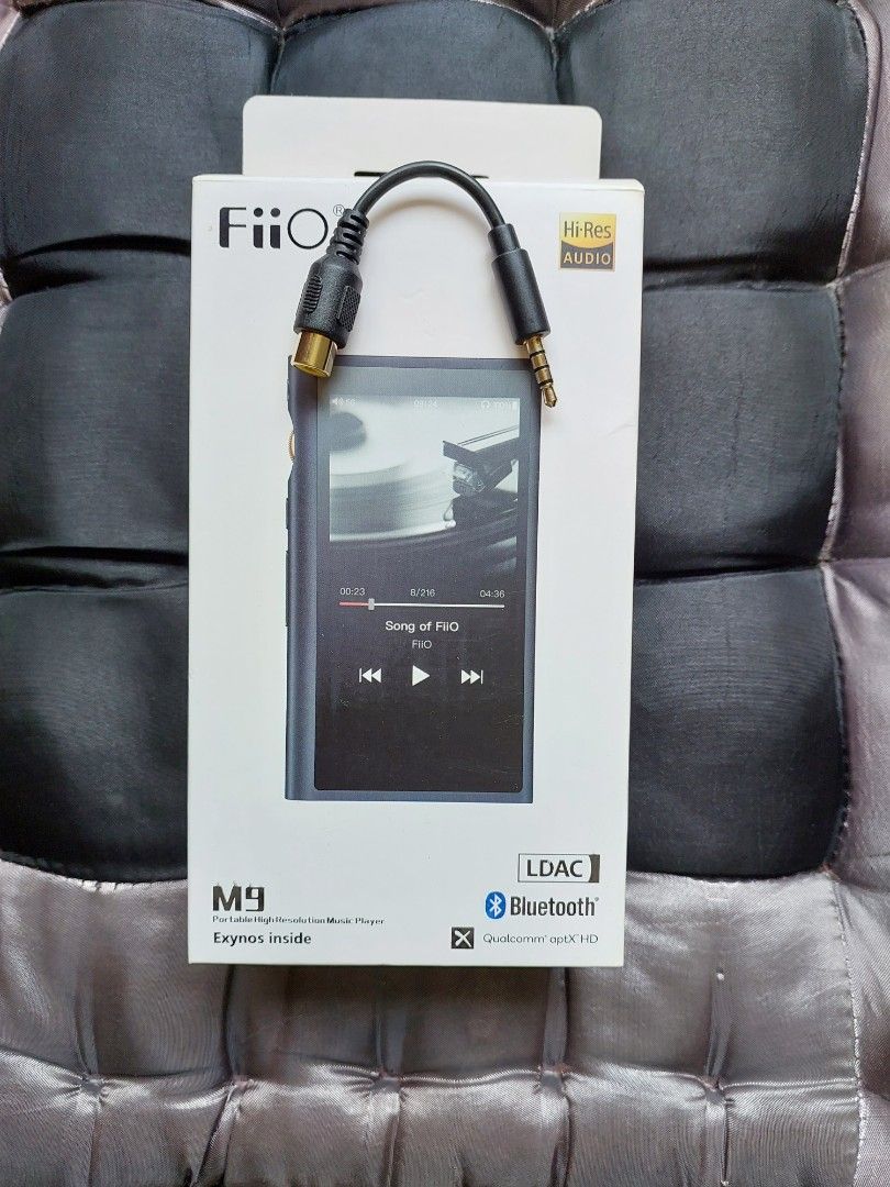 Lecteur de musique portable HiFi FiiO M9 4 Go Noir