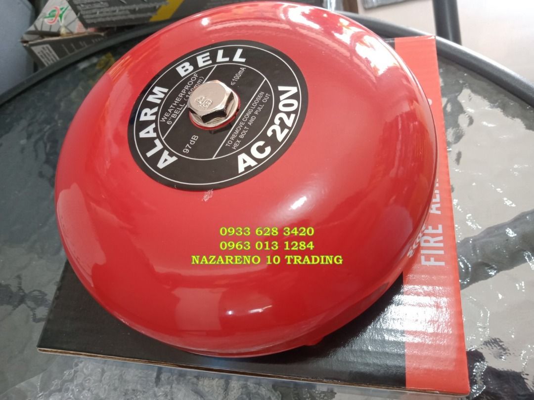 FIRE ALARM BELL 6 inches (150mm) on Carousell