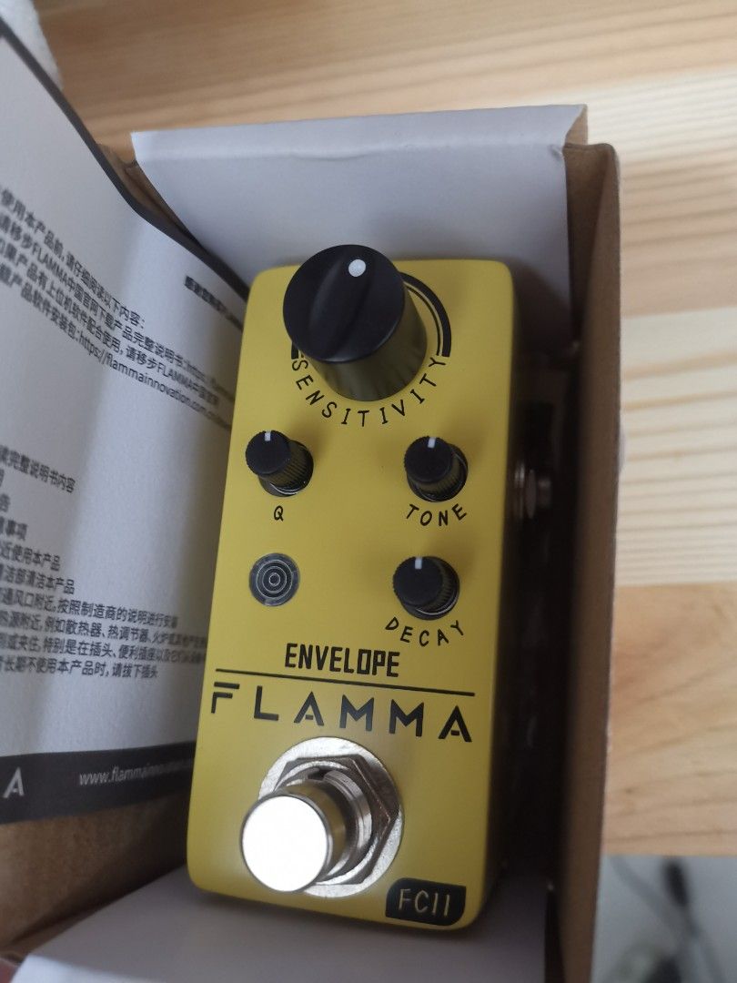 Flamma Envelope Filter / Auto Wah Pedal, Hobbies & Toys, Music & Media
