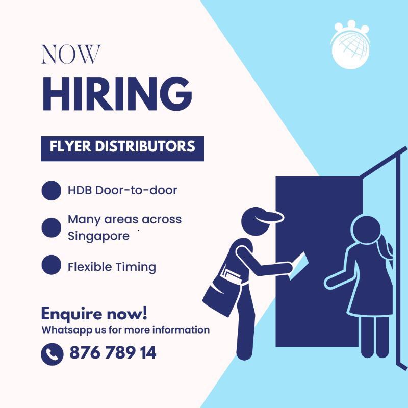 Flyer Distributors, Bulletin Board, Looking For on Carousell