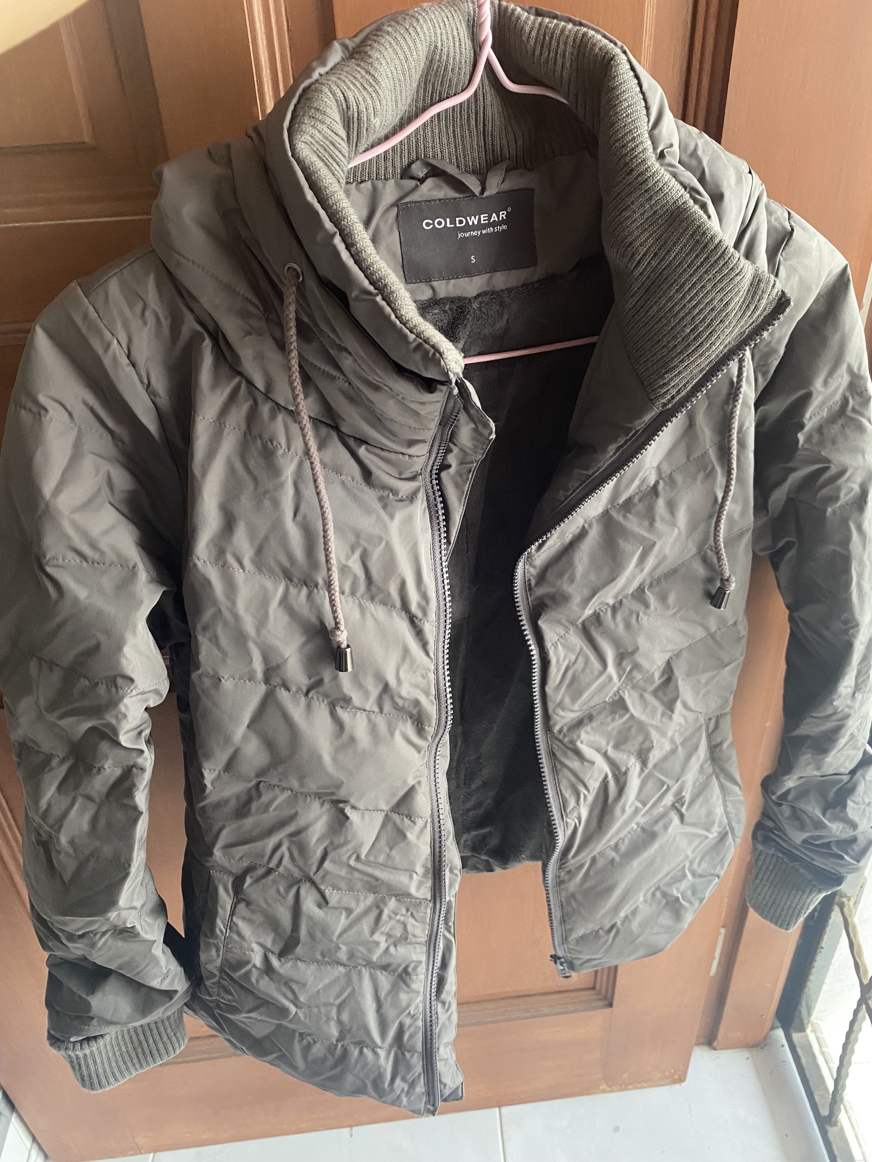 Lagabogy 2023 Autumn Winter Hooded Puffer Jacket Oversized Solid
