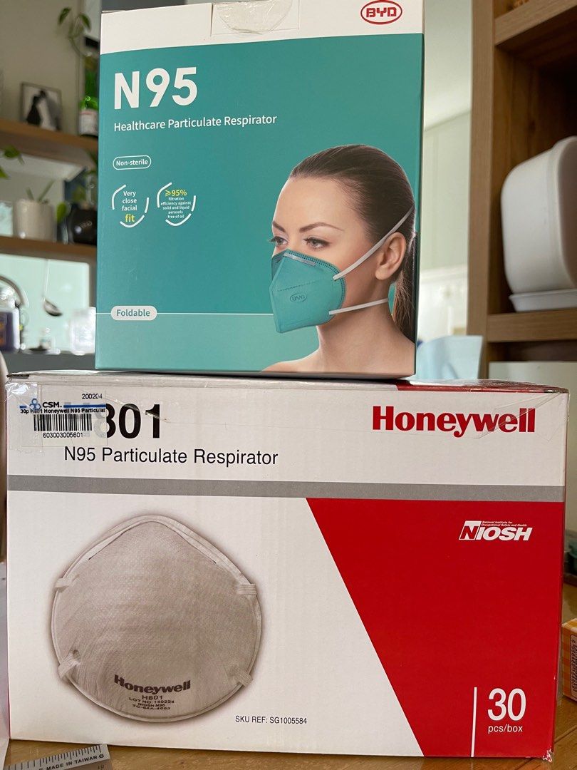 FREE N95 Face Masks expired, Health & Nutrition, Face Masks & Face