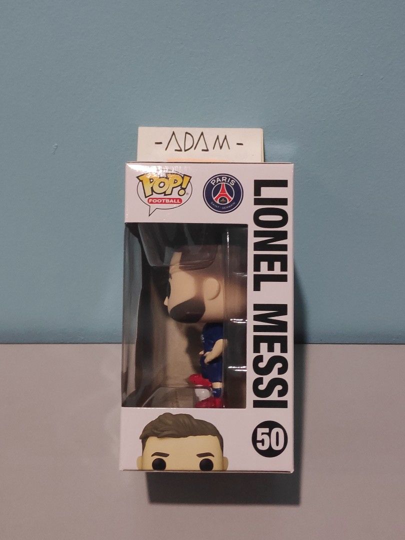 Funko Pop Lionel Messi PSG #50, Hobbies & Toys, Toys & Games on Carousell