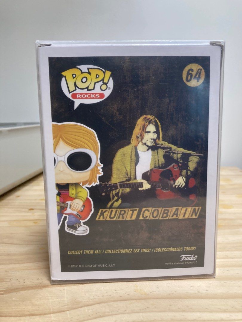 Funko Pop Kurt Cobain with glasses