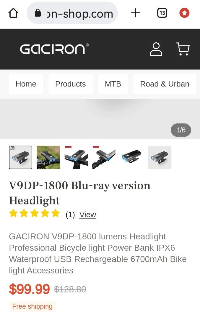 gaciron 1800