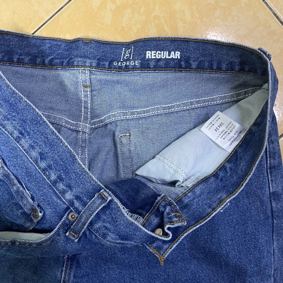 George Regular Jeans Men s Fashion Bottoms Jeans on Carousell