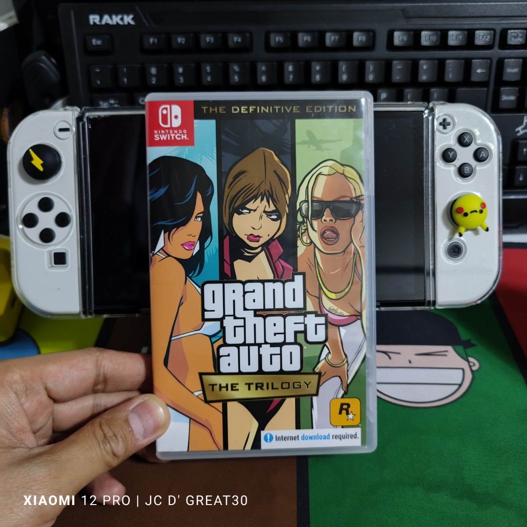 GTA Grand theft auto switch game, Video Gaming, Video Games, Nintendo ...