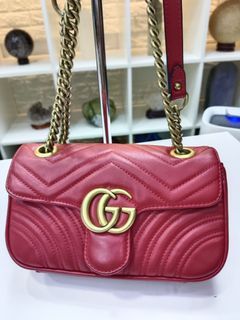 Gucci Marmont Matelasse Crossbody Bag