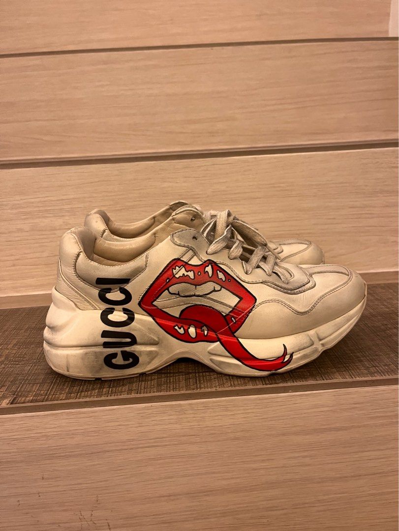 Gucci Rhyton Sneakers Mouth Print