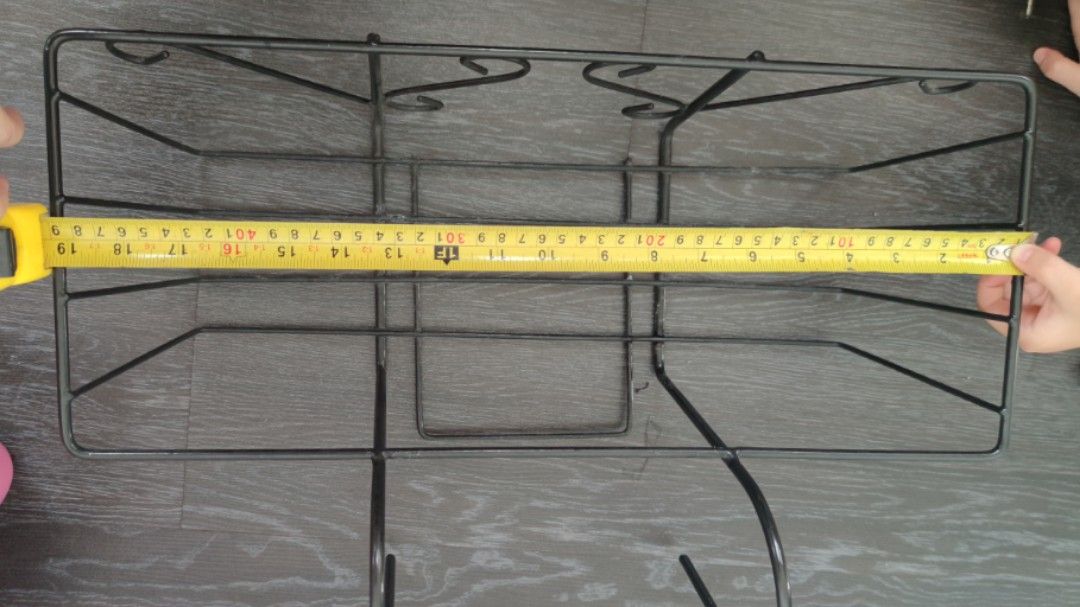 Foc Rack Hanging plant rack (FOC 2 plastic garden pots), Furniture & Home Living ...