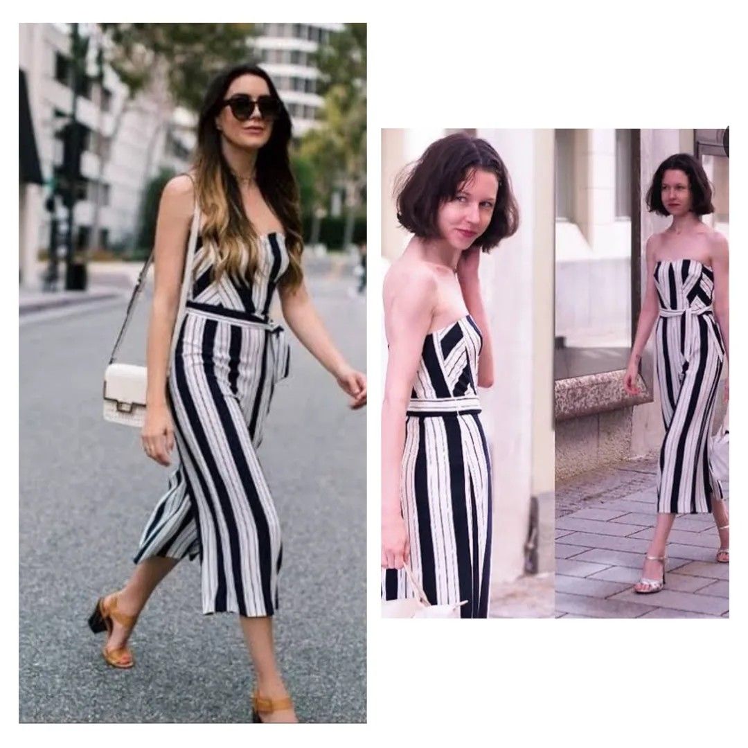 H M strapless jumpsuit Women s Fashion Dresses Sets Jumpsuits