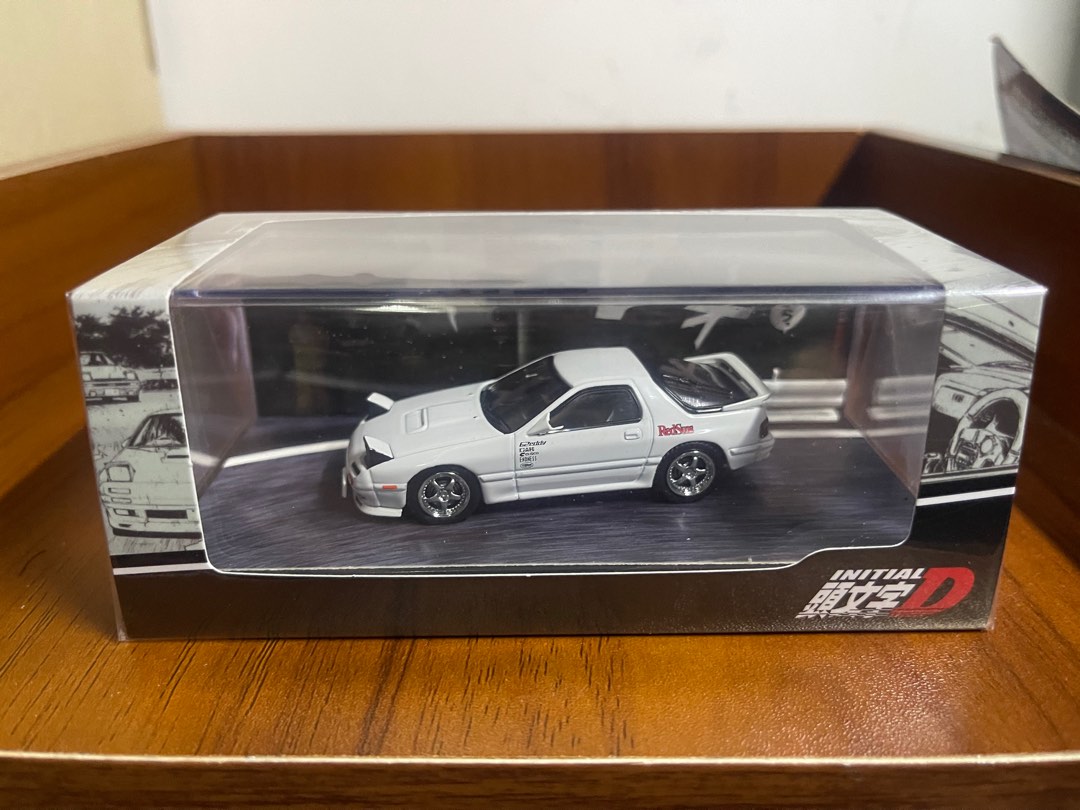 Hobby JAPAN 1/64 頭文字D Mazda RX-7 (FC3S) RedSuns 高橋涼介