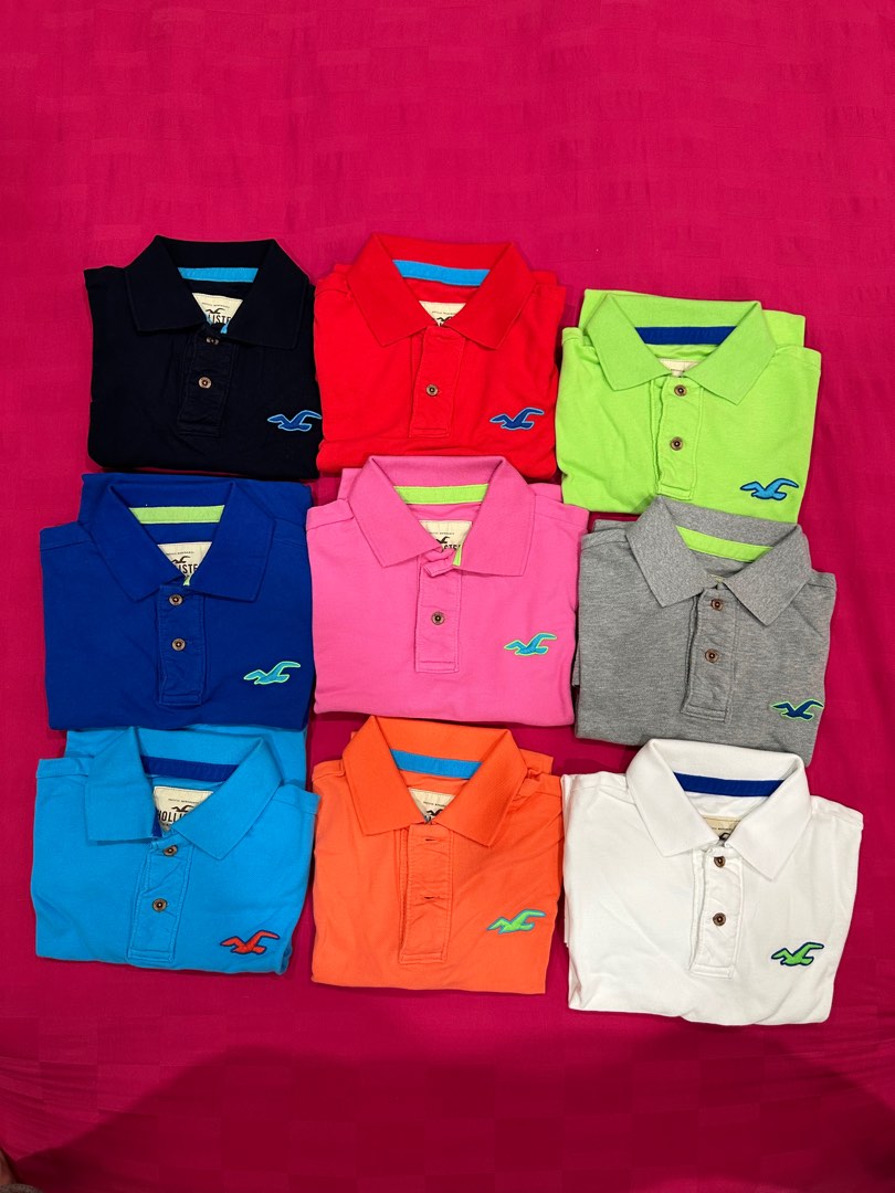 Hollister mens store polo shirts