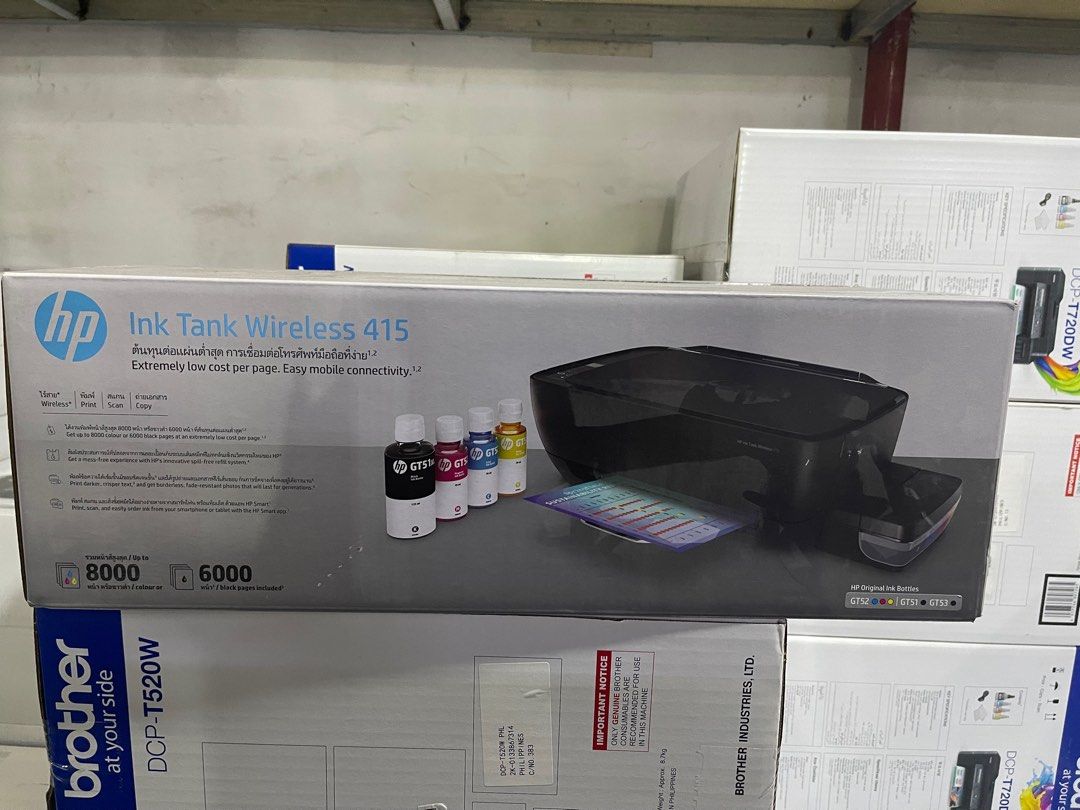 HP INK TANK WIRELESS 415 PRINTER, Computers & Tech, Printers, Scanners &  Copiers on Carousell