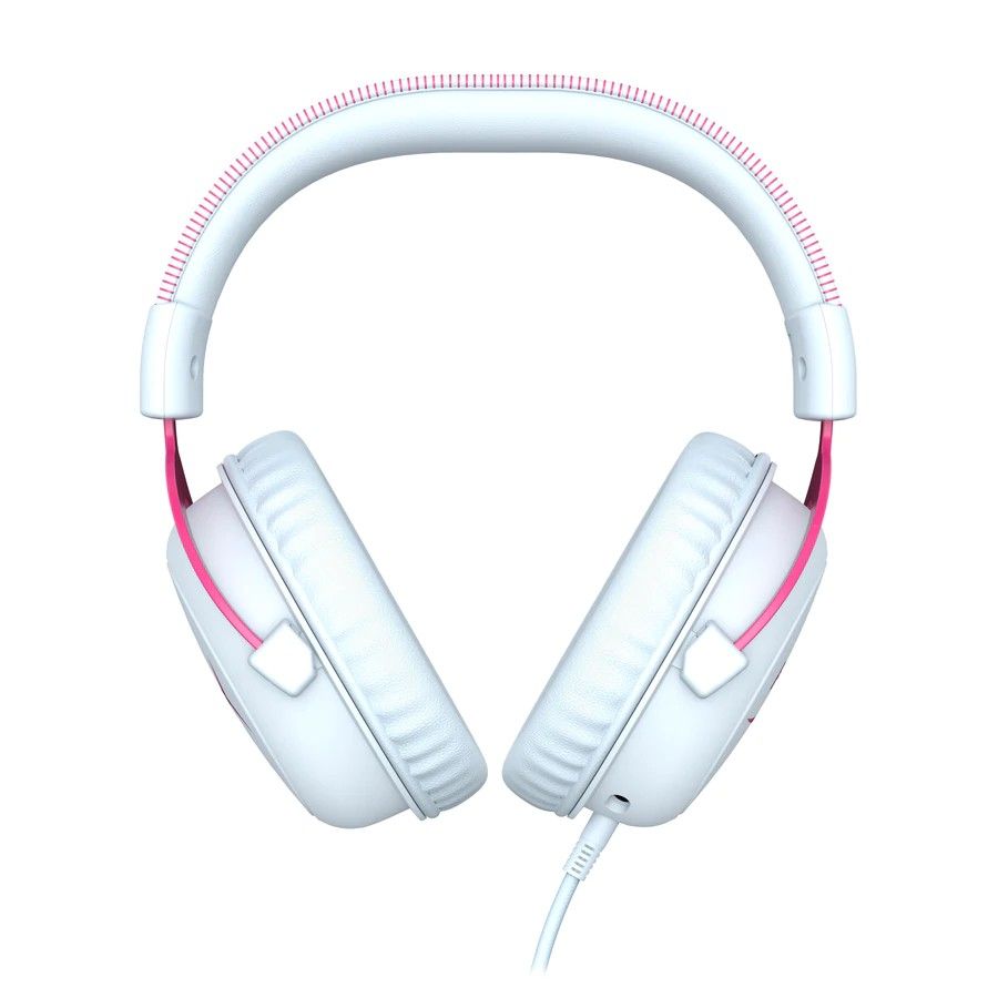 HYPERX CLOUD II GAMING HEADSET FOR PC/ PS5/ PS4 (PINK WHITE) (Category: Headphones & Headsets) located in San Juan City. Submitted by blueswitchpc (Listing ID 1167032102, Image 3). Description: HYPERX CLOUD II GAMING HEADSET FOR PC/ PS5/ PS4 (PINK WHITE). Cloud II - Gaming Headset ● Virtual 7.1 Surround Sound ● HyperX signature comfort ● Advanced audio control box ● Multi-platform compatibility Discounted Price for Bulk Orders‼️ Message us to pla
