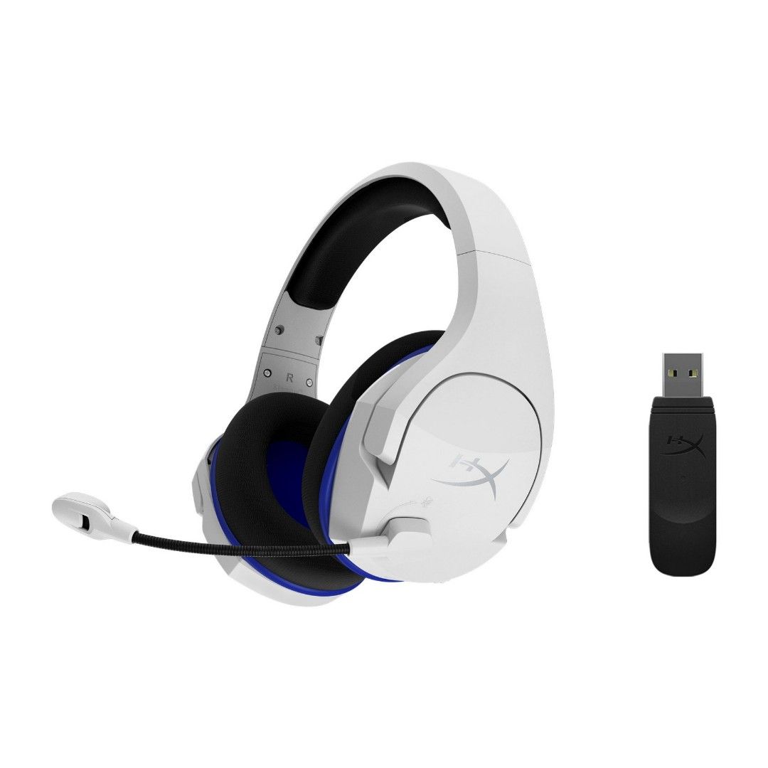 HYPERX CLOUD STINGER CORE WIRELESS GAMING HEADSET FOR PC/PS5/PS4 (Category: Headphones & Headsets) located in San Juan City. Submitted by blueswitchpc (Listing ID 1158714614, Image 2). Description: 🚨 RESTOCK ALERT 🚨 HYPERX CLOUD STINGER CORE WIRELESS GAMING HEADSET FOR PC/PS5/PS4. Cloud Stinger Core Wireless Gaming Headset for PlayStation ● Lightweight Comfort ● Durable steels Sliders ● Swivel-to-mute noise cancelling mic ● Compatible with PS5™