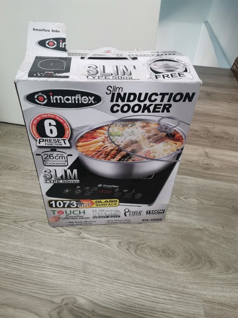 Induction Cooker Imarflex, TV & Home Appliances, Kitchen Appliances