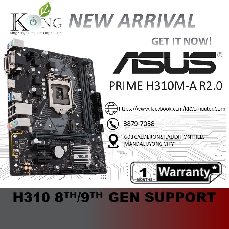 intel motherboard socket 1151 8th and 9th gen supported asus /msi brand