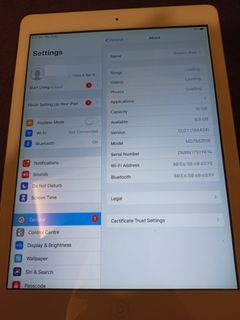 IPad Air Wifi  16gb