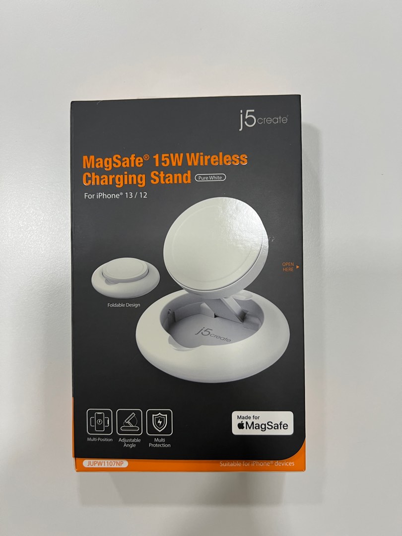 MagSafe® 15W Wireless Charging Stand – j5create