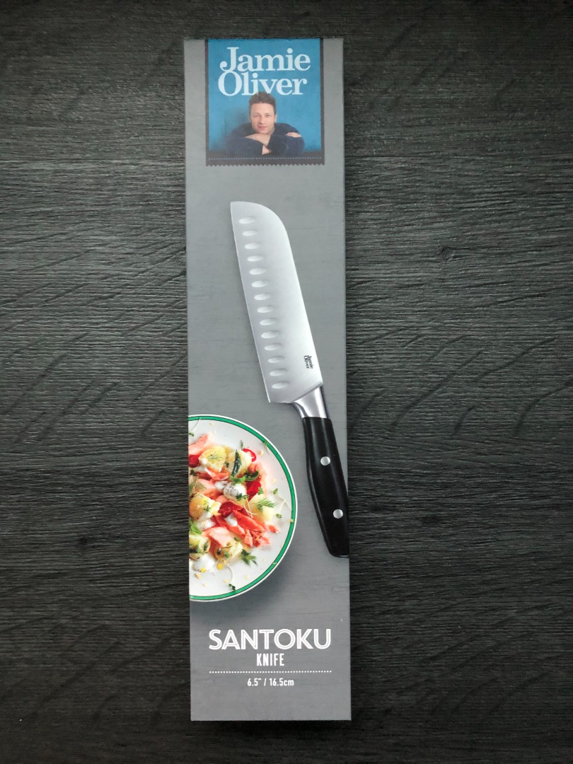 Jamie Oliver cookware santoku knife 16.5cm, Furniture & Home Living