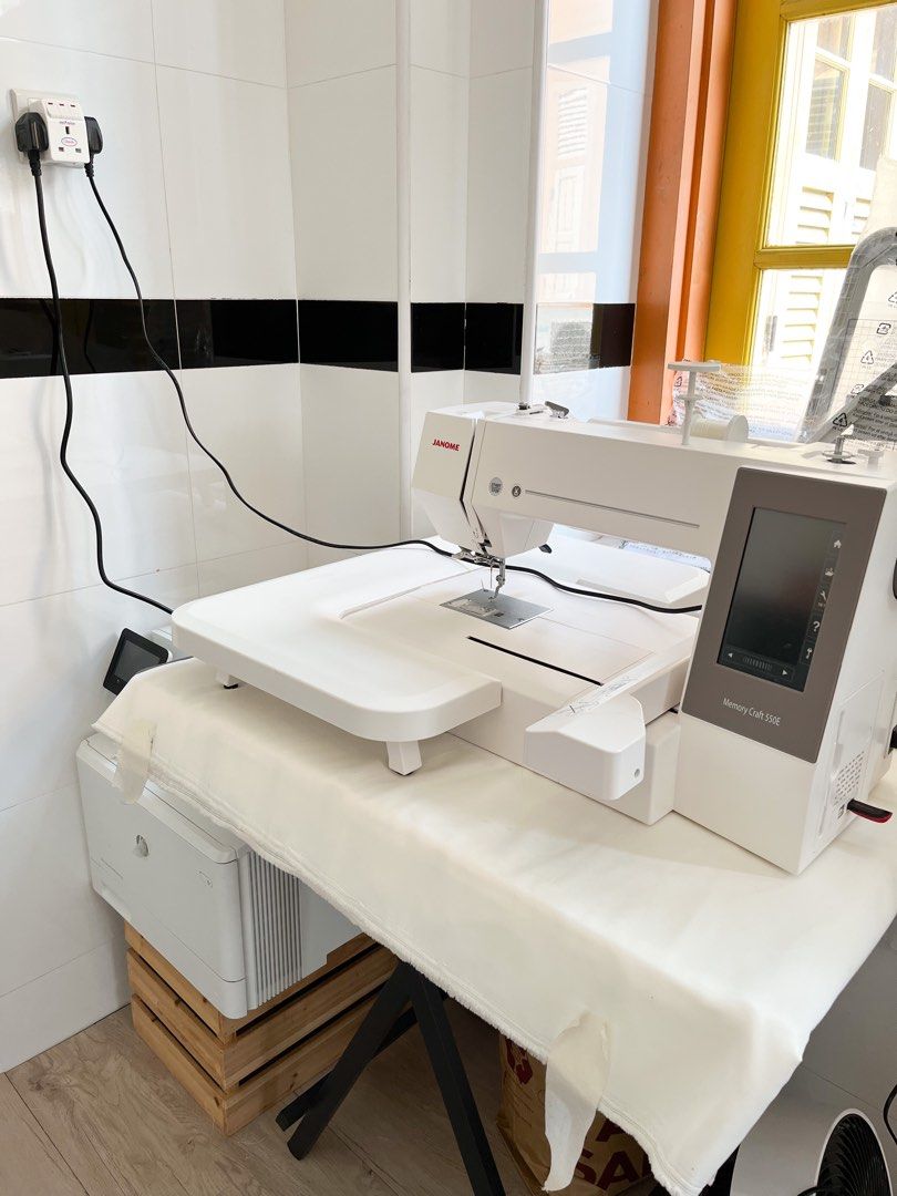Janome Embroidery Machine, Furniture & Home Living, Home Decor, Other