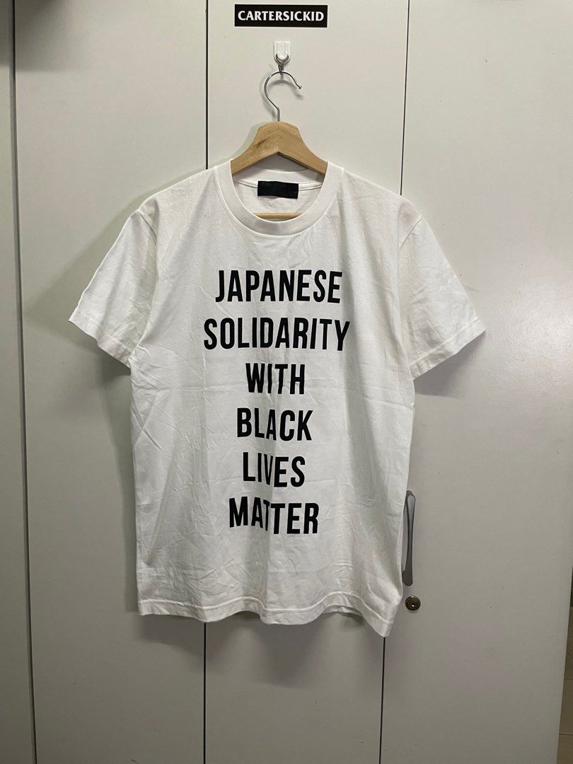 Human Made Japanese Solidarity With Black Live Matters Tee