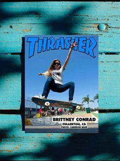 'June 2012 - Brittney Conrad' Thrasher Magazine Cover Poster