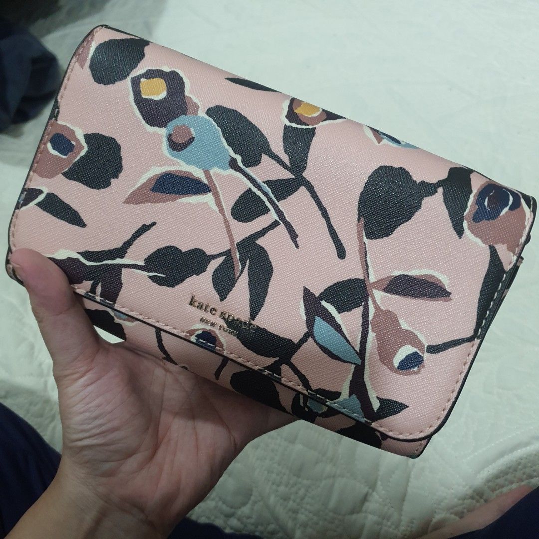 Kate spade cameron paper rose sales wallet