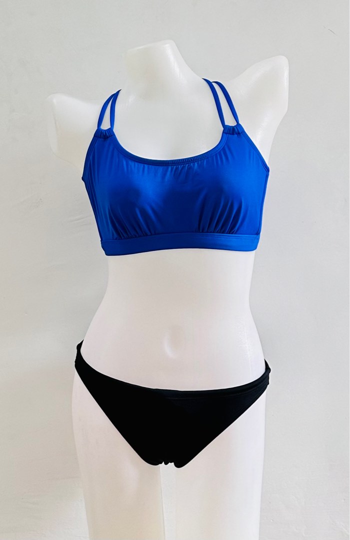 Haut De Bikini Kona Sol Taille S (4-6) - Noir Floral - Bonnet DD - Neuve Avec étiquette