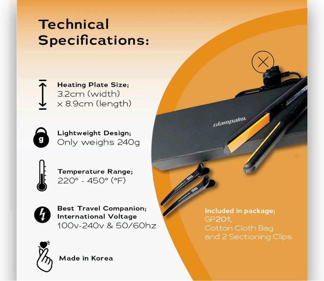 Best hair straightener korea online