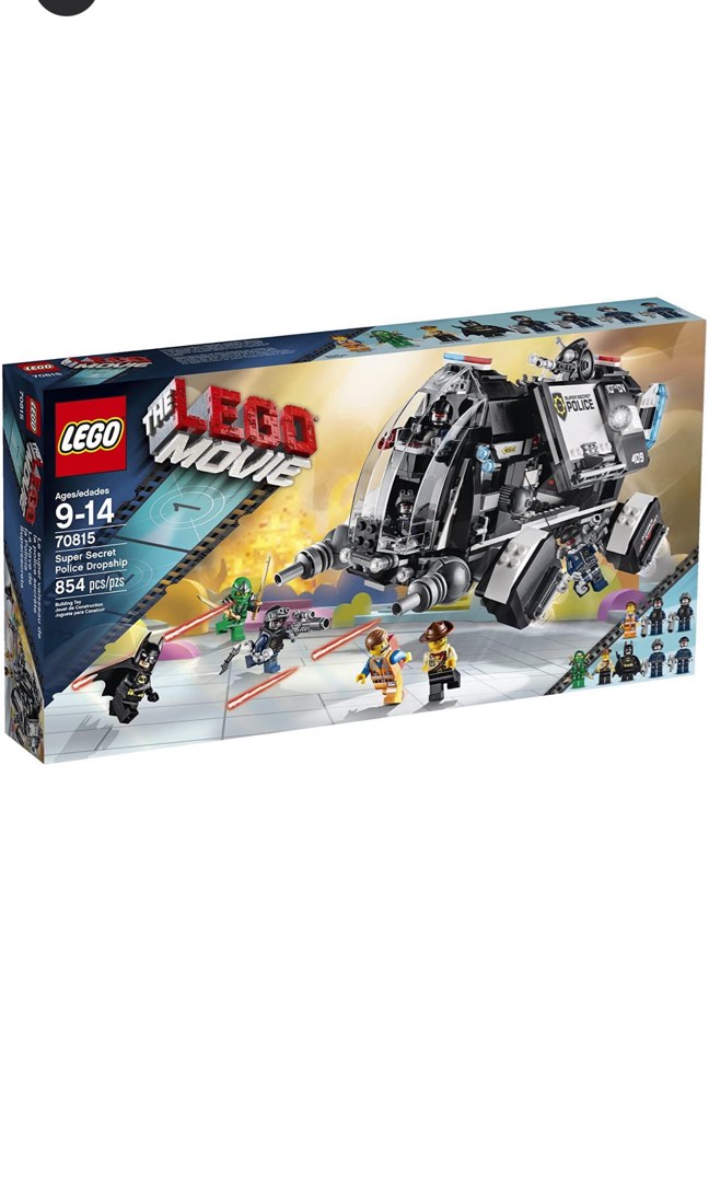 LEGO 70815 Super Secret Police Dropship, Hobbies & Toys, Toys & Games ...