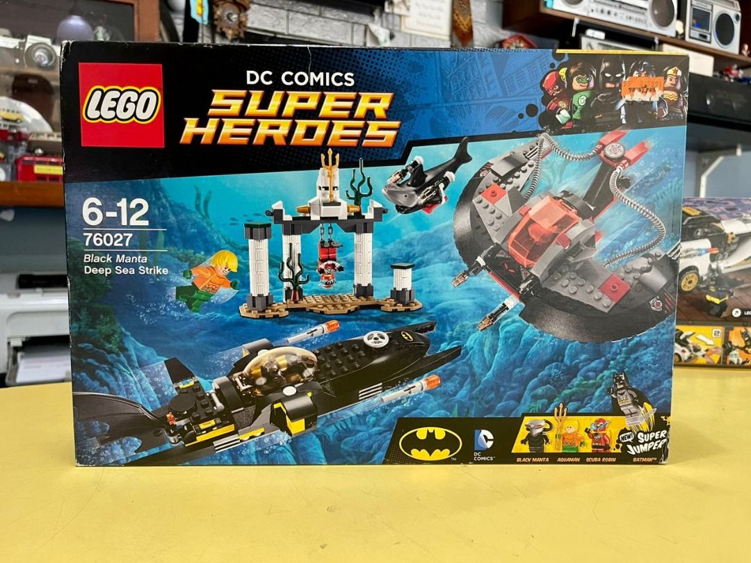 LEGO 76027 Black Manta Deep Sea Strike NEW Hobbies Toys Toys