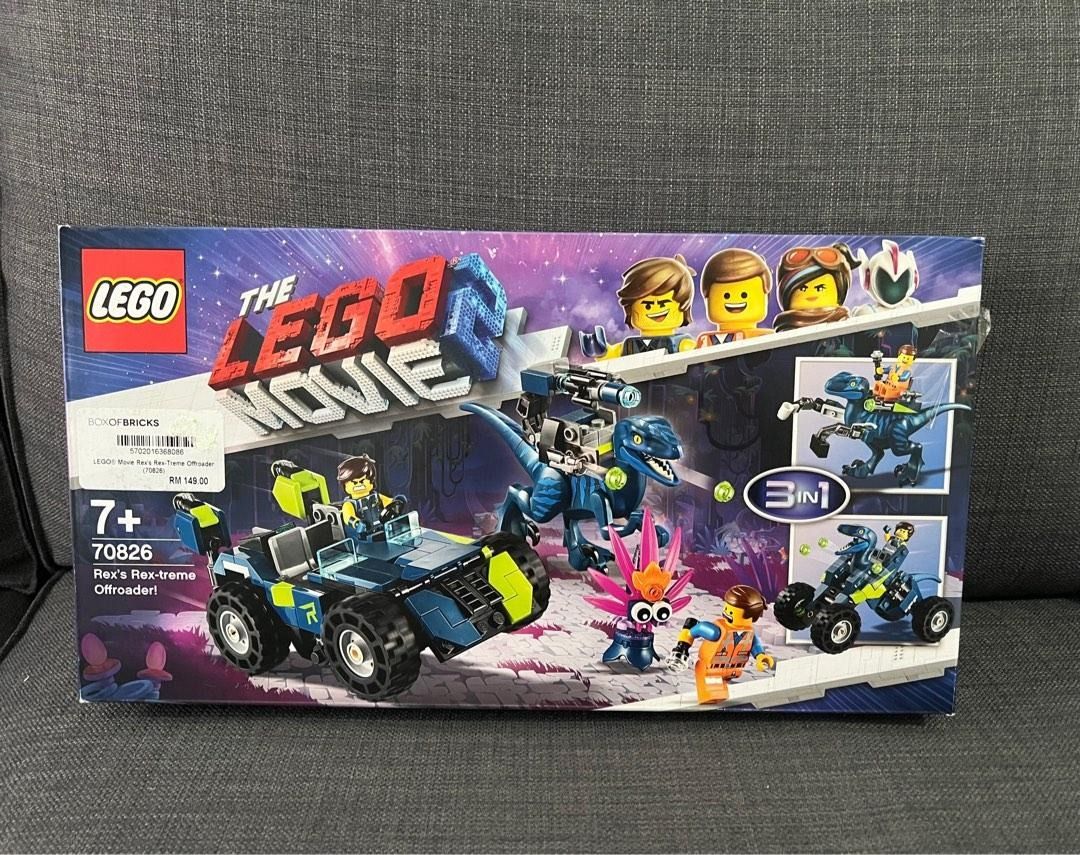 Lego movie 2 2025 rex's rextreme offroader