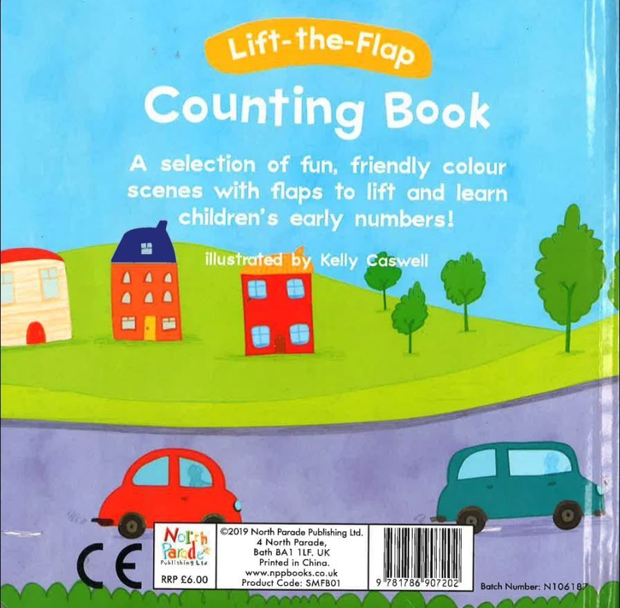 Lift-The-Flap Counting Book, Hobbies & Toys, Books & Magazines ...