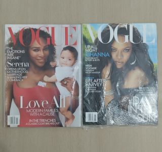 Like New VOGUE MAGAZINES - US EDITION - issues 2016 2017 2018
