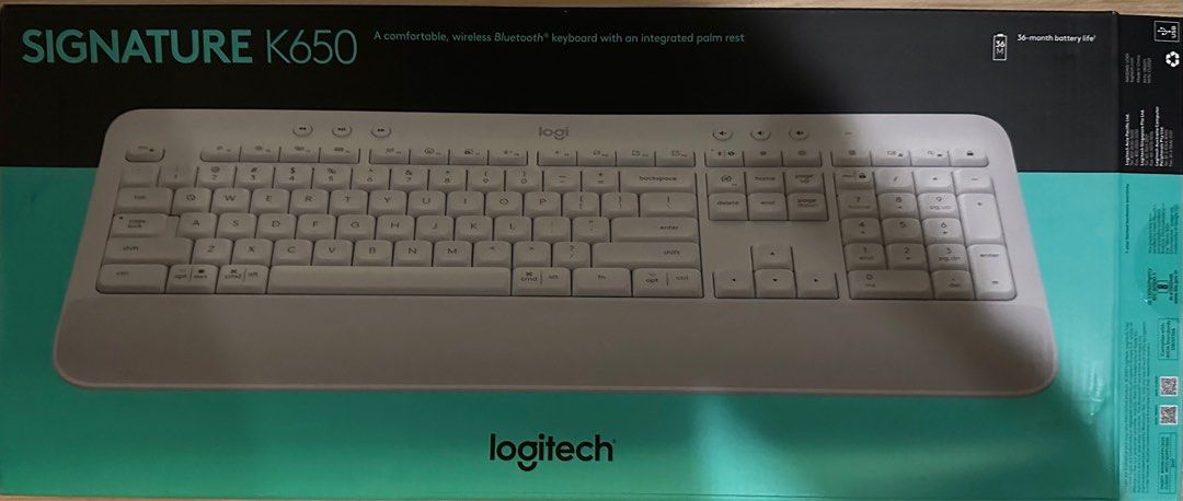 Logitech K650 Keyboard, Computers & Tech, Parts & Accessories, Computer ...