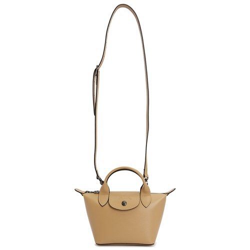 Le Pliage Cuir XS Top handle bag Desert - Leather (L1500757526