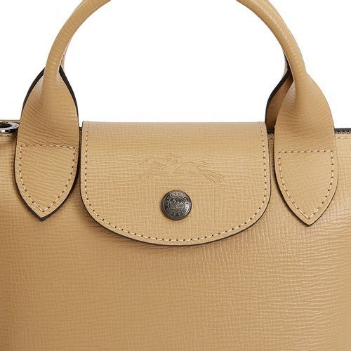 Le Pliage Cuir XS Top handle bag Desert - Leather (L1500757526