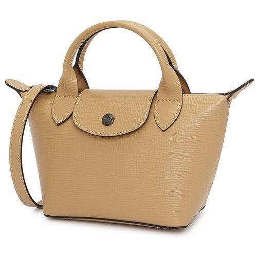 Le Pliage Cuir XS Top handle bag Desert - Leather (L1500757526)
