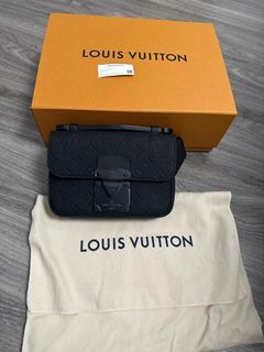 LOUIS VUITTON MONOGRAM M63240 TITANIUM POCHETTE COSMO CLUTCH BAG 227036767  /, Men's Fashion, Bags, Belt bags, Clutches and Pouches on Carousell