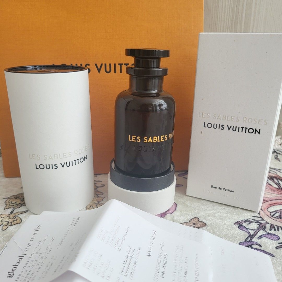 Louis Vuitton LV Perfume Le Sables Roses Edp 100ml, Beauty & Personal Care,  Fragrance & Deodorants on Carousell